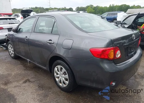 2010 Toyota Corolla Le from USA, damaged, VIN JTDBU4EE9A9095129